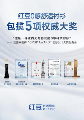 喜訊!紅豆舒適男裝設(shè)計(jì)師獲評(píng)"2023江蘇省優(yōu)秀服裝設(shè)計(jì)師"